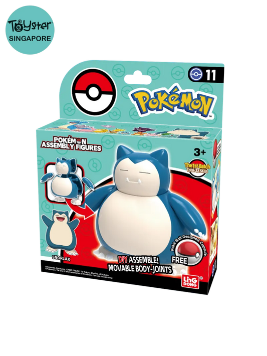 Pokemon Assembly Figures- Snorlax Pokémon