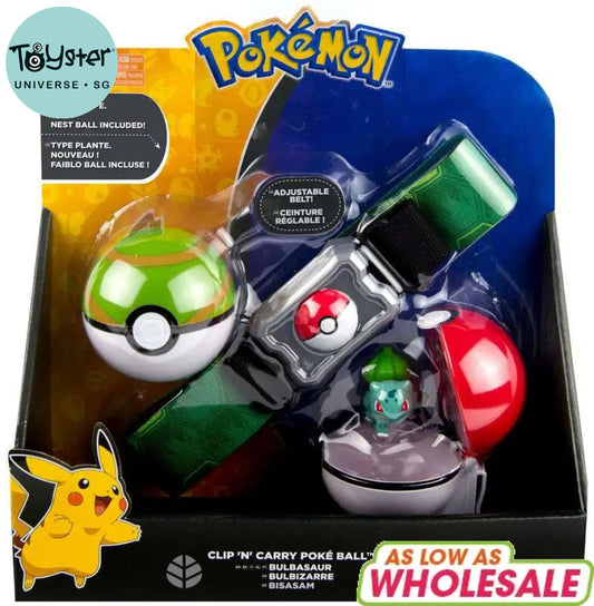 Pokemon BULBASAUR Clip N Carry Poke Ball Belt - Pokémon