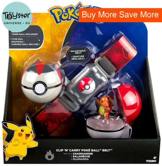Pokemon CHARMANDER Clip N Carry Poke Ball Belt - Pokémon