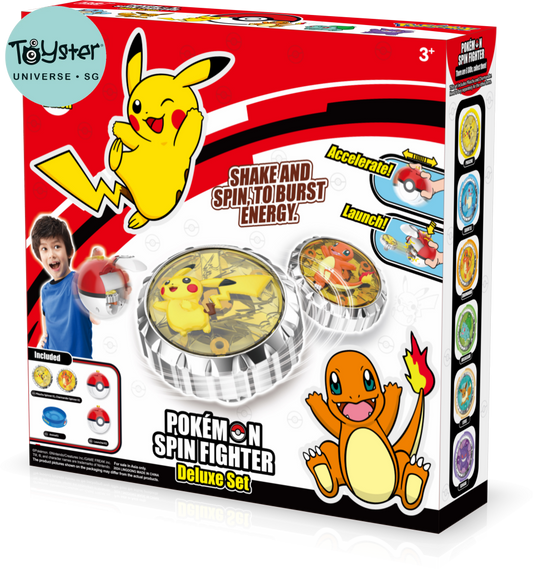Pokemon Spin Fighter Deluxe Set Series 2 - Pokémon