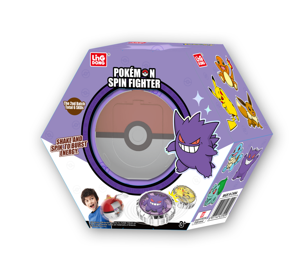 Pokemon Spin Fighter Series 2 Gengar - Pokémon