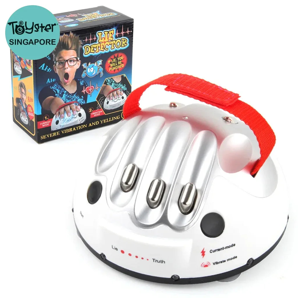 Polygraph Test Vibration / Electric Shock Lie Detector Game - TOYSTER ...