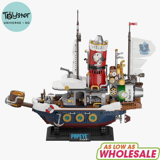Pantasy Popeye Treasure Hunt Steamship Popeye