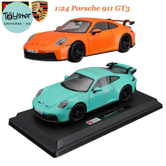Porsche 911 Gt3 Cars Model Bburago 1:24 Alloy