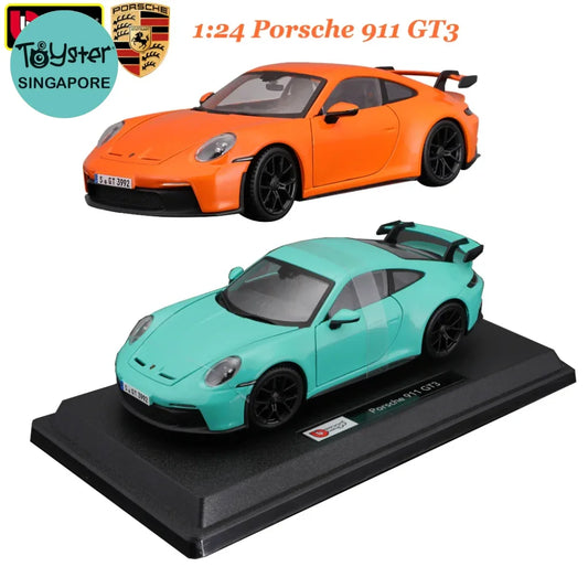 Porsche 911 Gt3 Cars Model Bburago 1:24 Alloy
