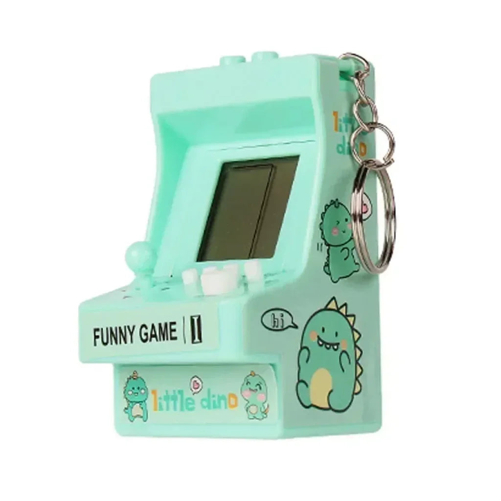 Portable Mini Game Console Key Chain - 980A-Green / Standard