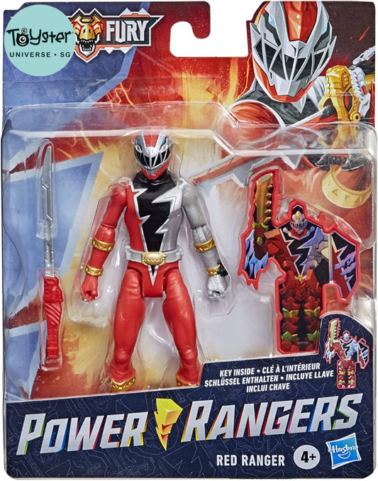 Power Rangers Dino Fury Red Ranger 6-Inch Action Figure