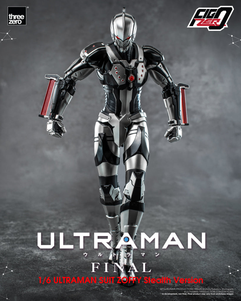 Pre-Order Threezero - Anime Ultraman Final Season Figzero 1/6 Suit Zoffy Stealth Version