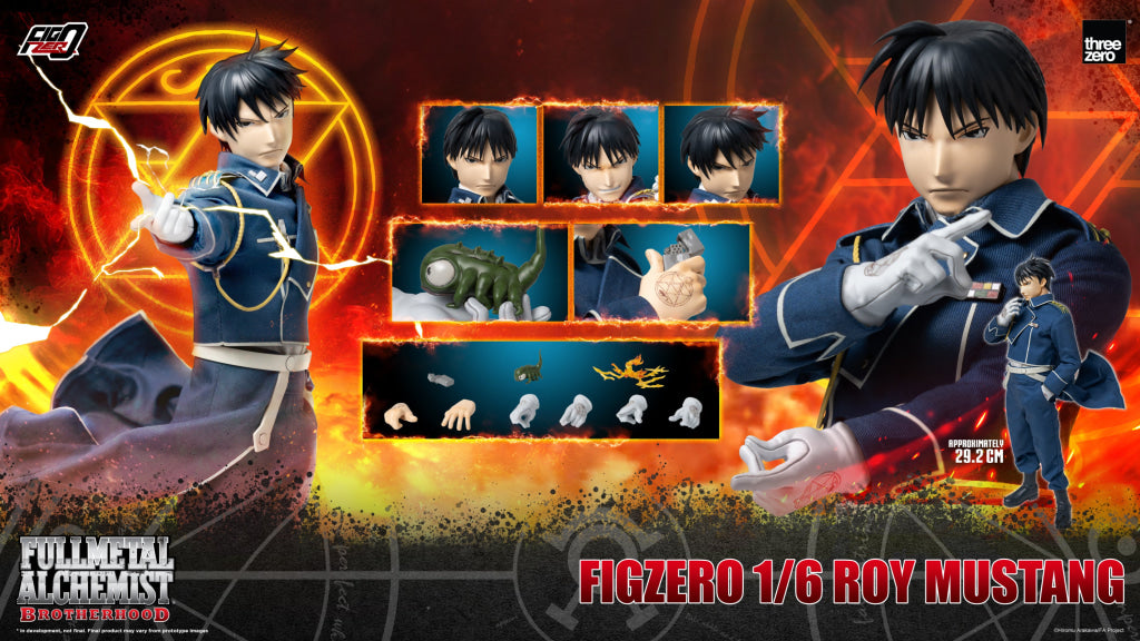 Pre-Order Threezero - Fullmetal Alchemist Brotherhood Figzero 1/6 Roy Mustang