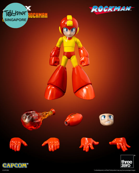 Pre-Order Threezero - Mdlx Mega Man / Rockman (Fire Storm)