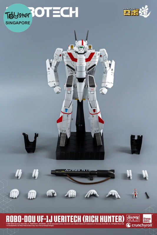 Pre-Order Threezero - Robotech Robo-Dou Vf-1J Veritech (Rick Hunter) Mdlx