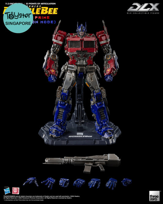 Pre-Order Threezero - Transformers: Bumblebee Dlx Optimus Prime (Cybertron Mode) Mdlx