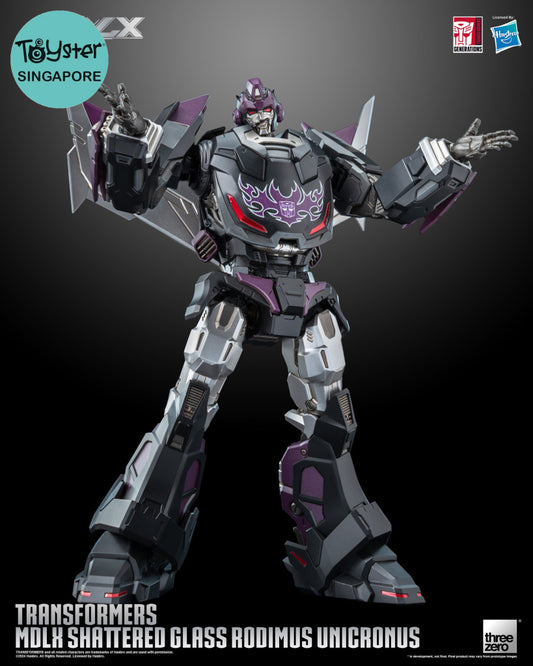 Pre-Order Threezero - Transformers Mdlx Shattered Glass Rodimus Unicronus