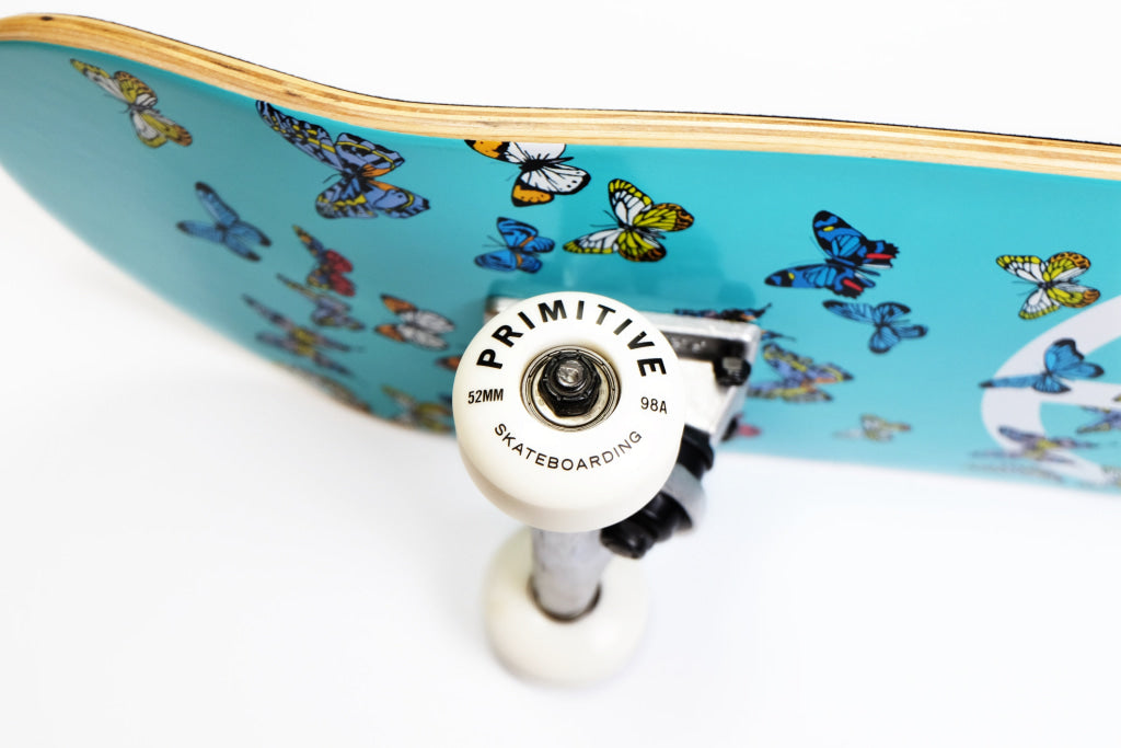 Primitive Codes Teal Skateboard - 8.0 - Skateboard