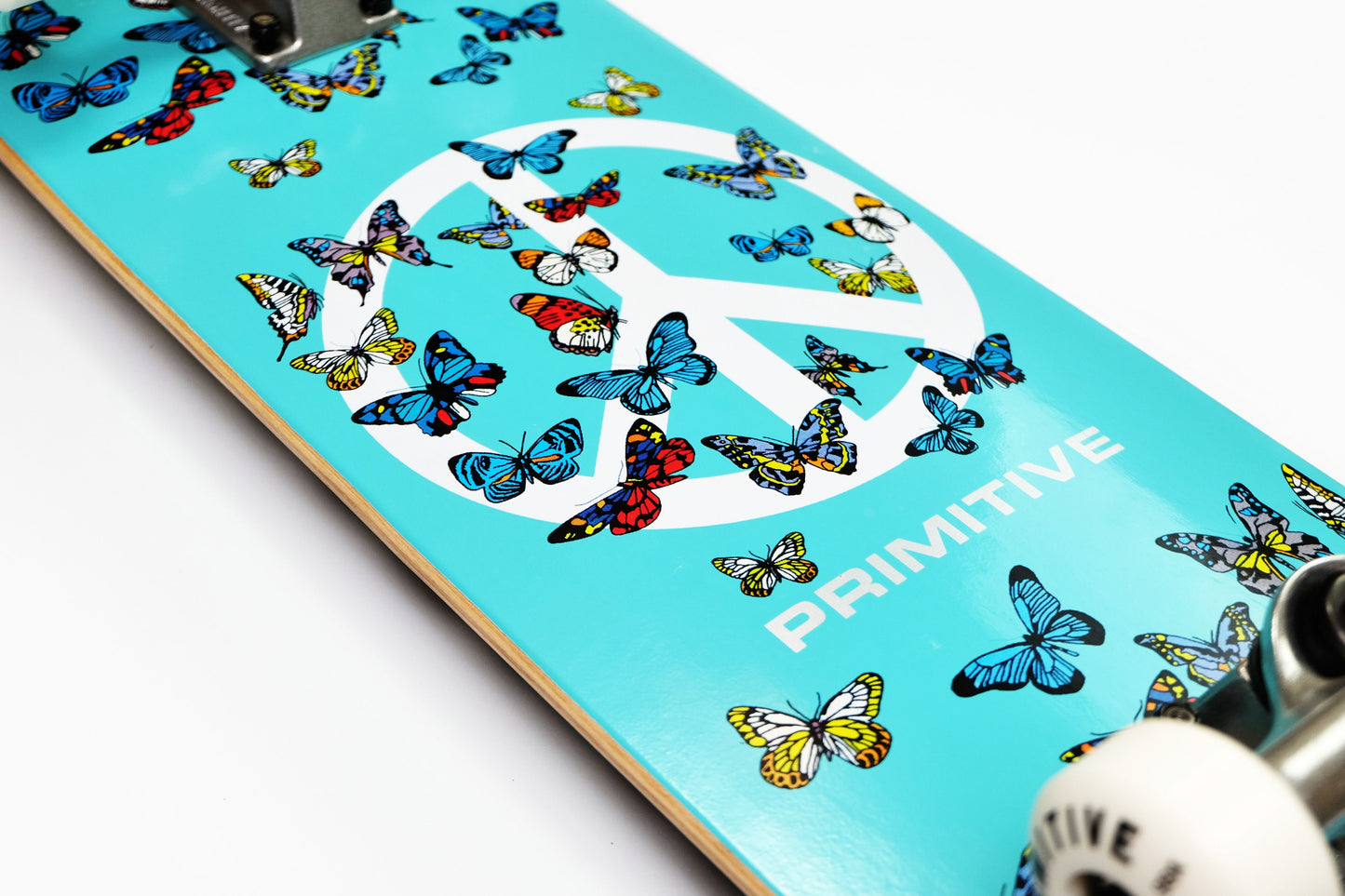 Primitive Codes Teal Skateboard