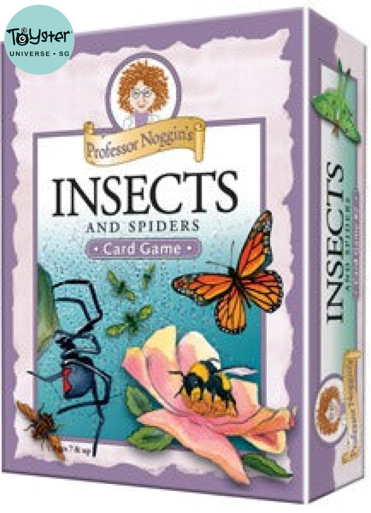 TOYSTER Singapore - Professor Noggin's Life Insects and Spiders Card ...