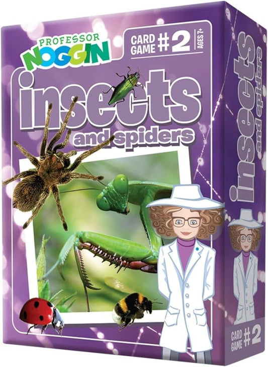 Professor Noggin’s Life Insects And Spiders Card Game