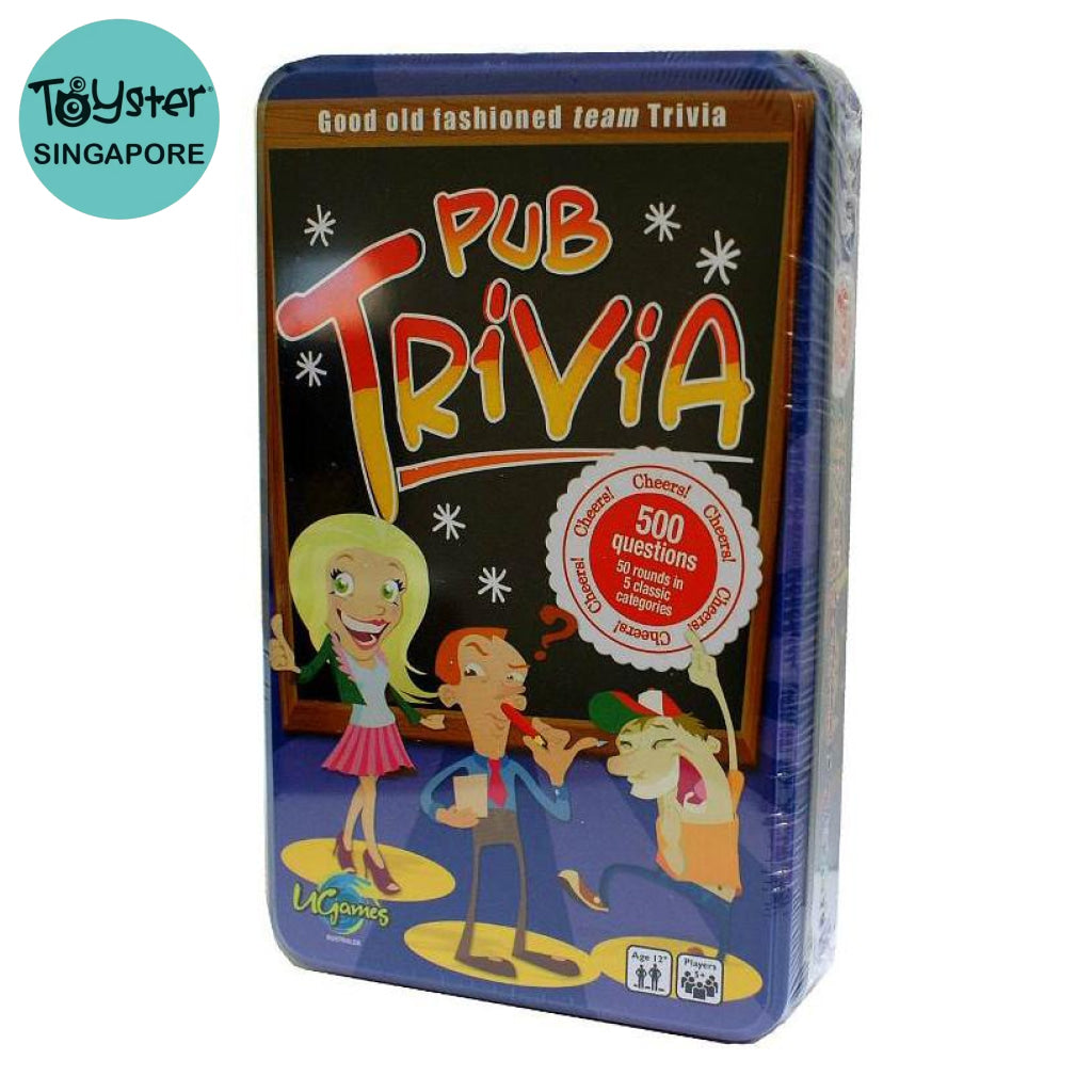 Pub Trivia Tin Game University Games