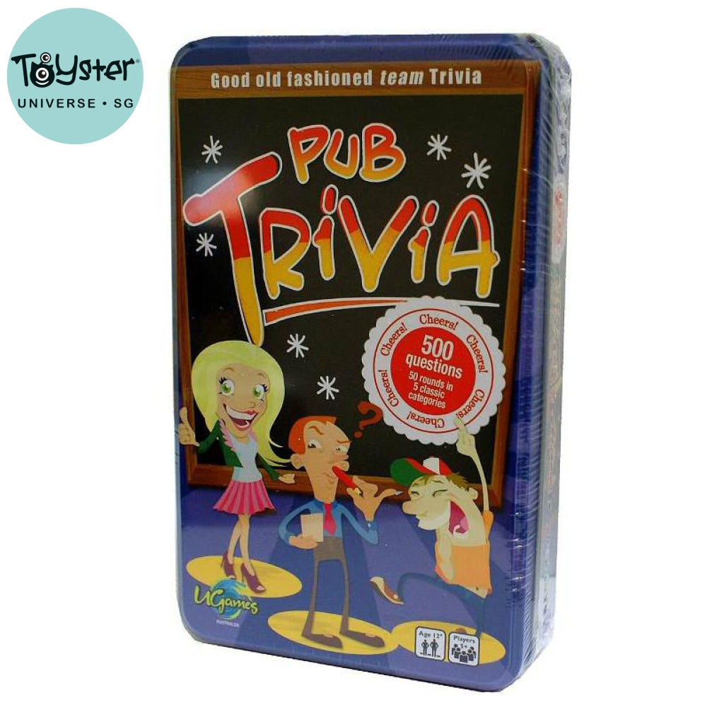 Pub Trivia Tin Game University Games