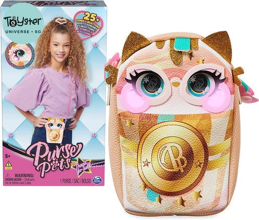 Purse Pets Treat Yo Self Catpuchino Interactive Pet And Handbag