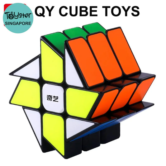 Qiyi Speedcube Windmill Magic Cube Special 3X3X3 Stickerless Qiyi