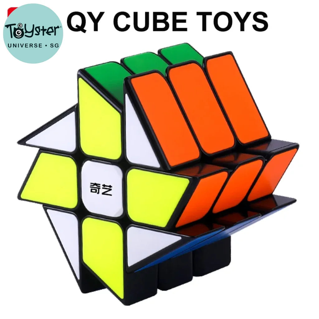 Stickerless Windmill Cube QiYi Speedcube Windmill Magic Cube Special 3x3x3 Stickerless - TOYSTER ...