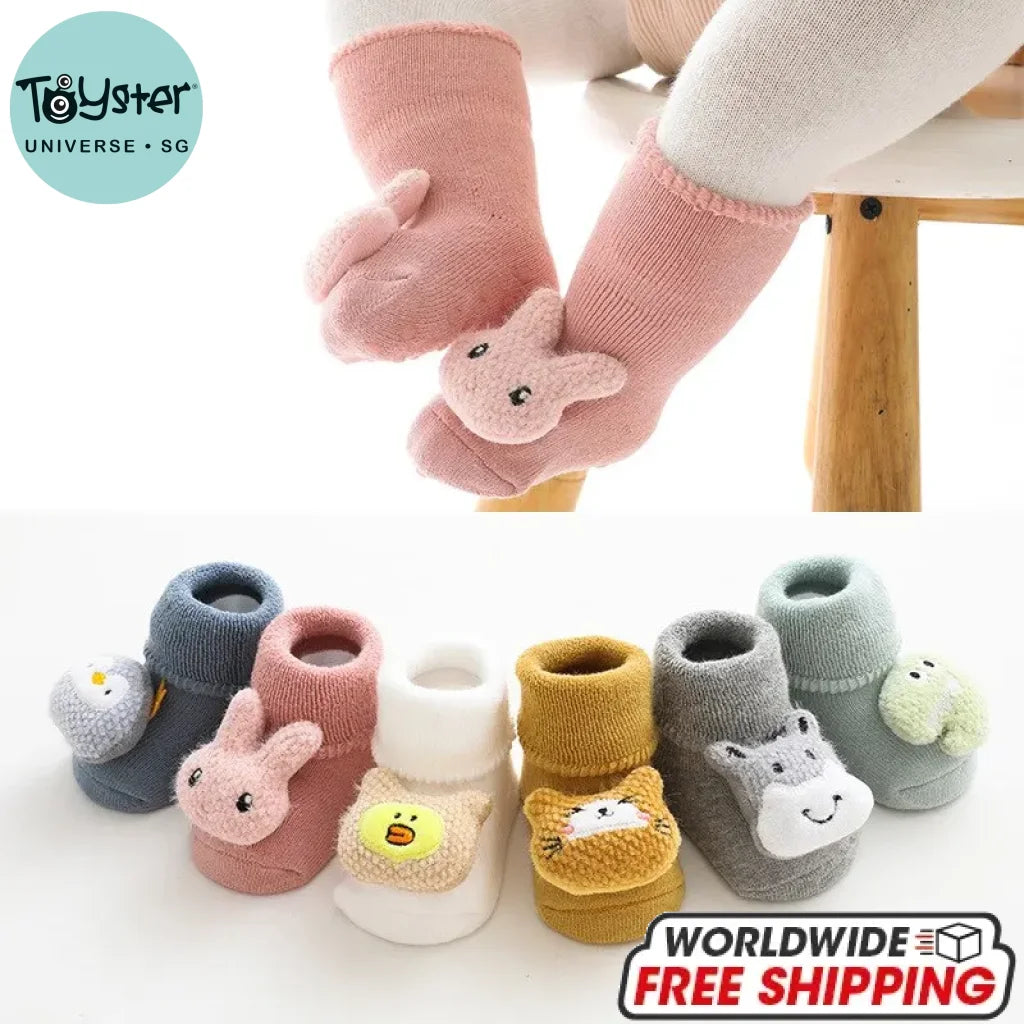 Rabbit Bear Anti Slip Soft Baby Socks