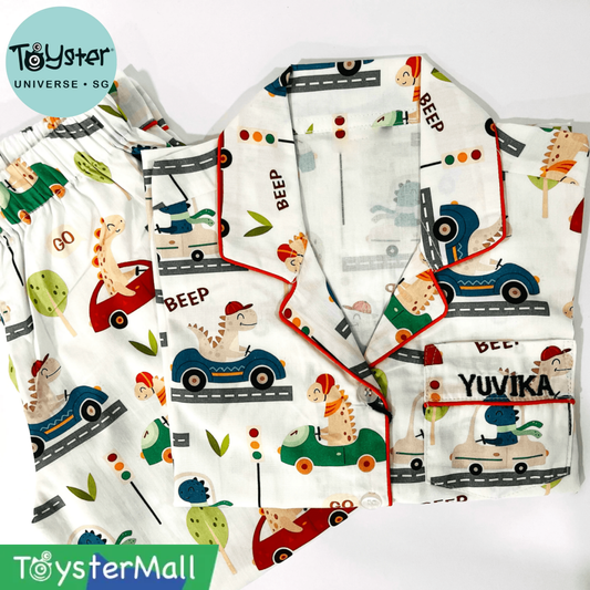 Racing Dino Pyjamas - Pyjamas