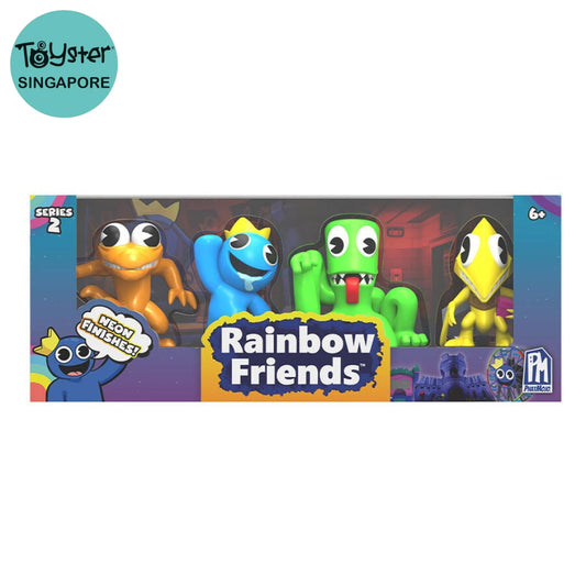 Rainbow Friends Series 2 Mini Figure 4 Pack Neon