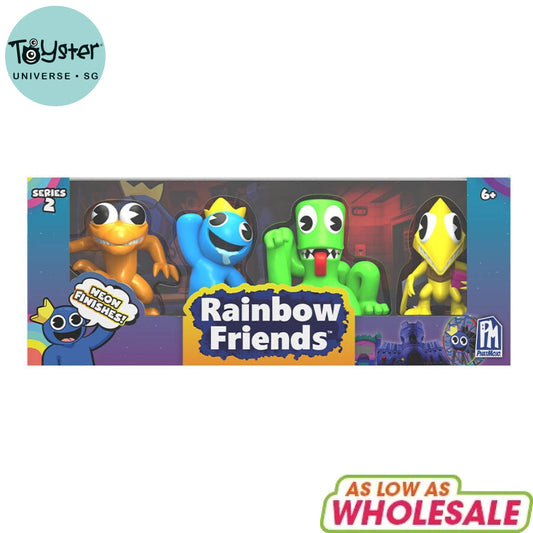 Rainbow Friends Series 2 Mini Figure 4 Pack Neon