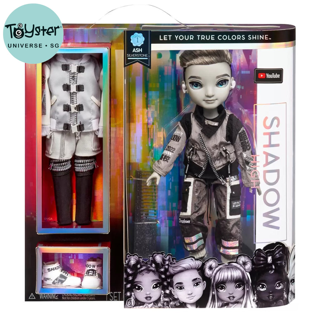Rainbow High Shadow High Dolls Ash Silverstone Rainbow High