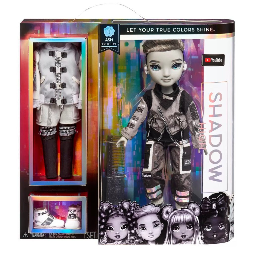 Rainbow High Shadow High Dolls Ash Silverstone Rainbow High