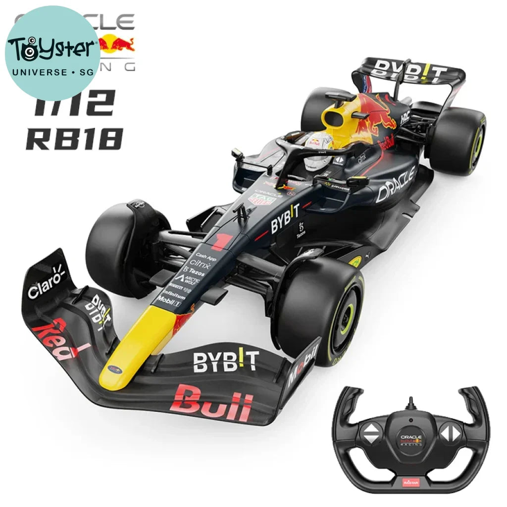 Rastar 1/12 Rc F1 Red Bull Rb18 #1 Max Verstappen Champion Formula 1 Rastar