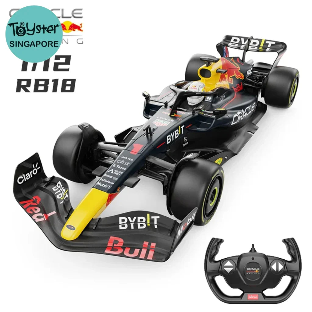 Rastar 1/12 Rc F1 Red Bull Rb18 #1 Max Verstappen Champion Formula 1 Rastar