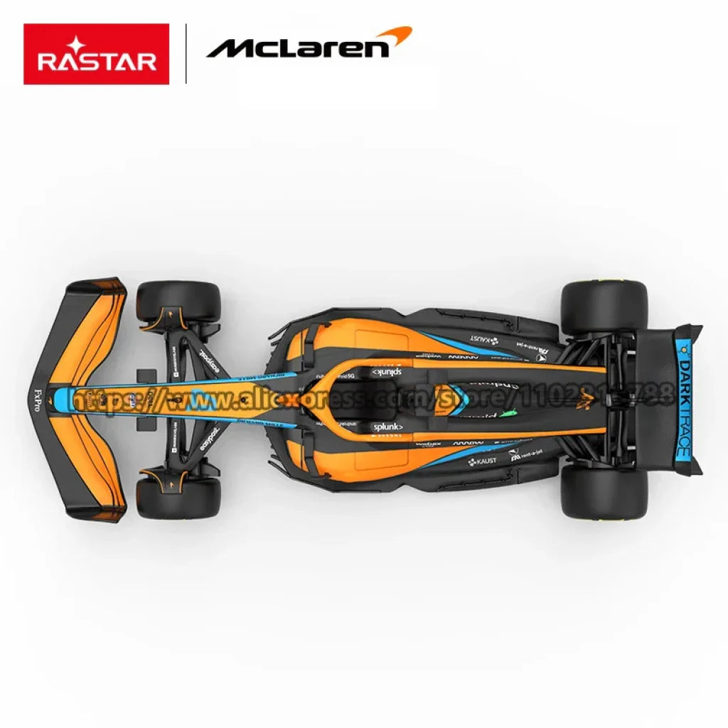 Rastar 2022 Mclaren Mcl36 #4 Racing Model 1:24 Rastar
