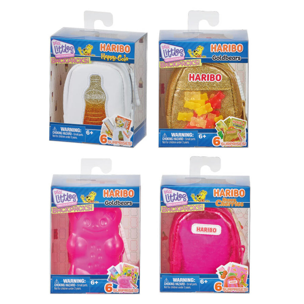 Real Littles Collectible Micro Haribo Happy Cherries Backpack