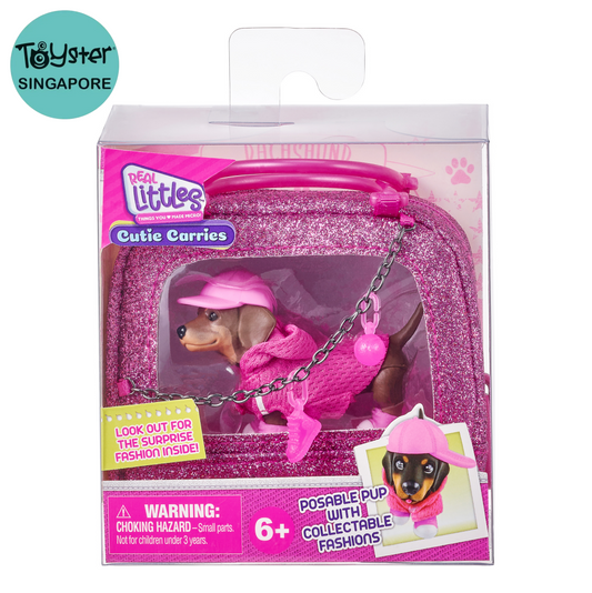 Real Littles Cutie Carries Pack - Dachshund