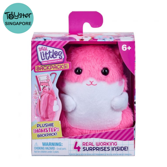 Real Littles Plushie Backpacks - Hamster