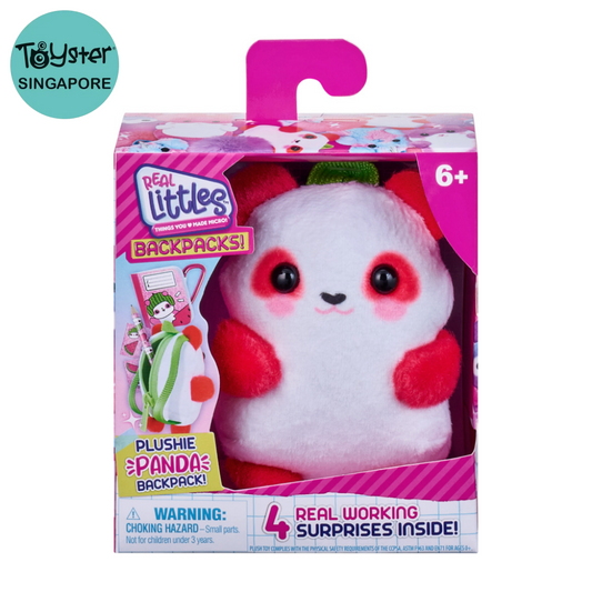 Real Littles Plushie Backpacks - Panda