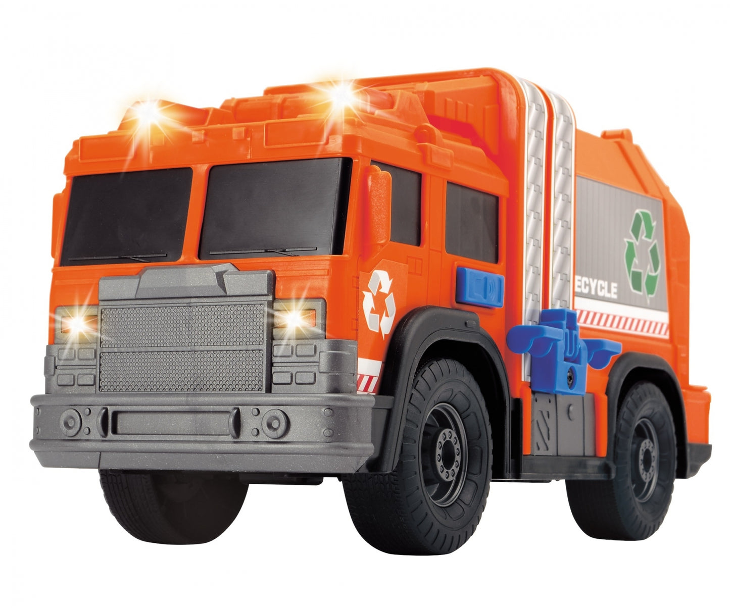 Dickie Toys Recycle Truck Orange