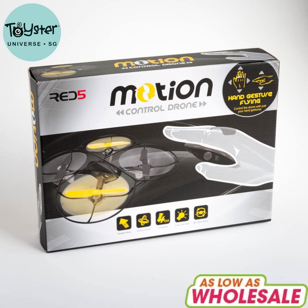 Red5 Yellow Motion Control Drone Clementoni