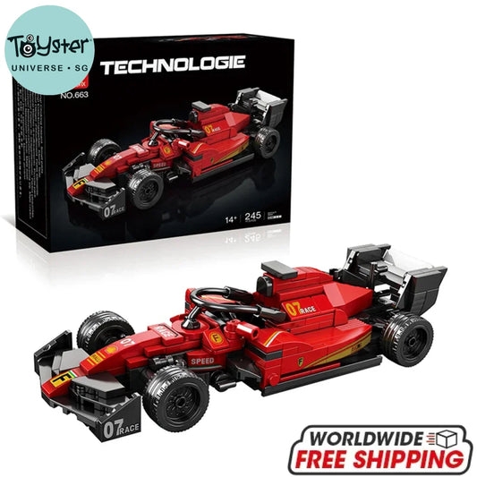 Reobrix Formula Racing Car Building Blocks 1:24 245PCS - With Box