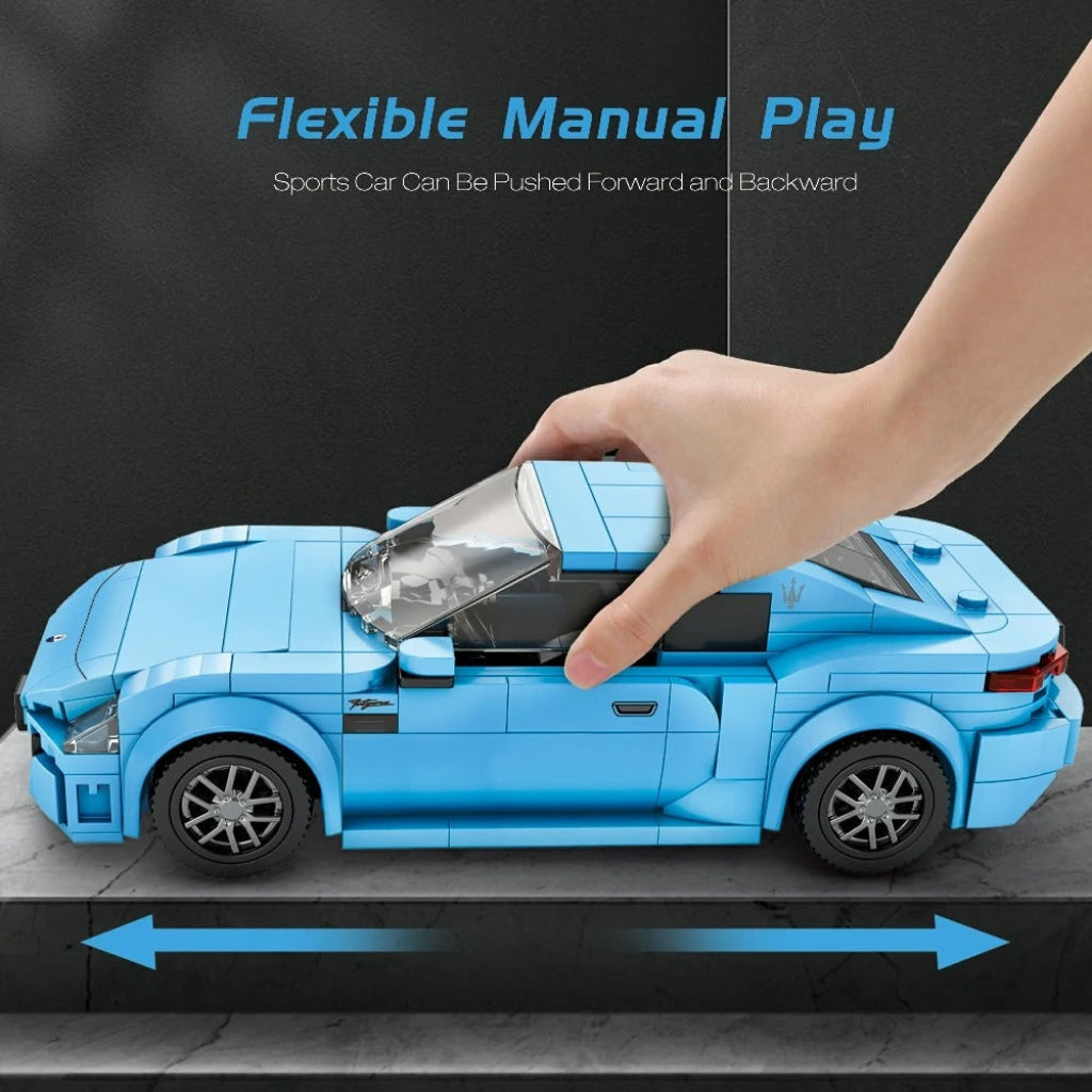 Reobrix GranTurismo Maserati Blue 1:24 824 - Reobrix