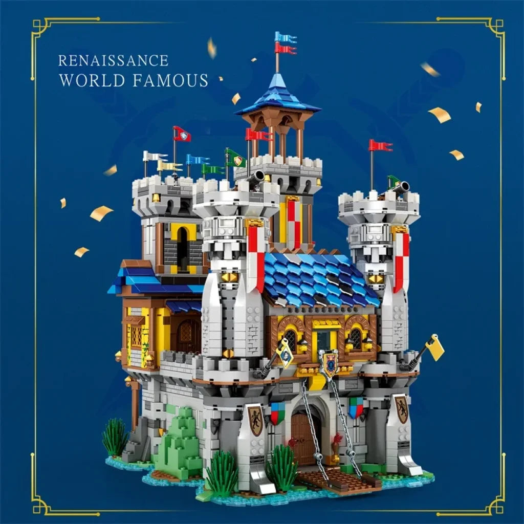 Reobrix Medieval Castle Building Blocks 2599pcs