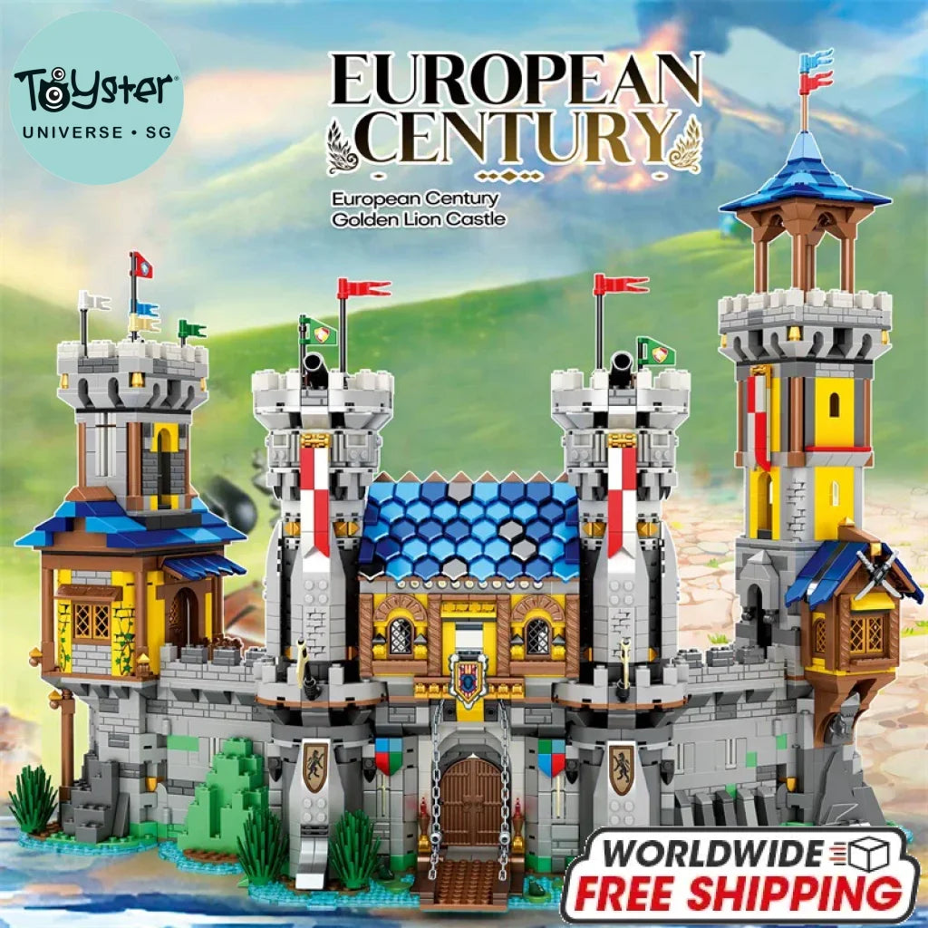 Reobrix Medieval Castle Building Blocks 2599pcs
