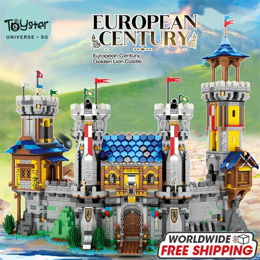Reobrix Medieval Castle Building Blocks 2599pcs
