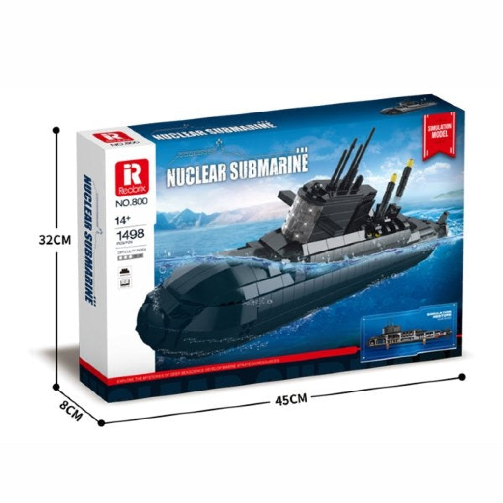 Reobrix Military Nuclear Submarine 800 - Reobrix