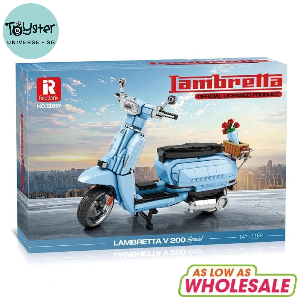 Reobrix Retro Scooter (Blue) 11037 - Reobrix