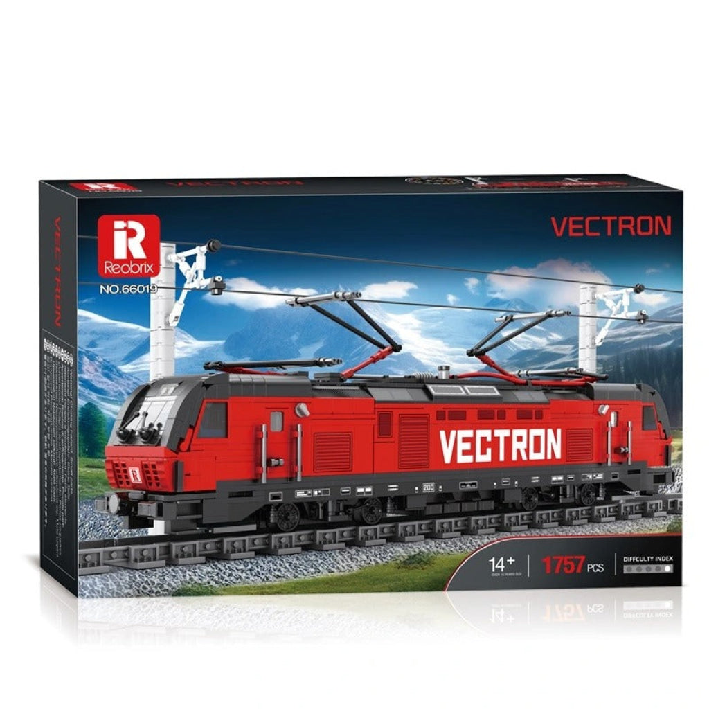 Reobrix Vectron European Electric Passenger Train 66019 - Reobrix