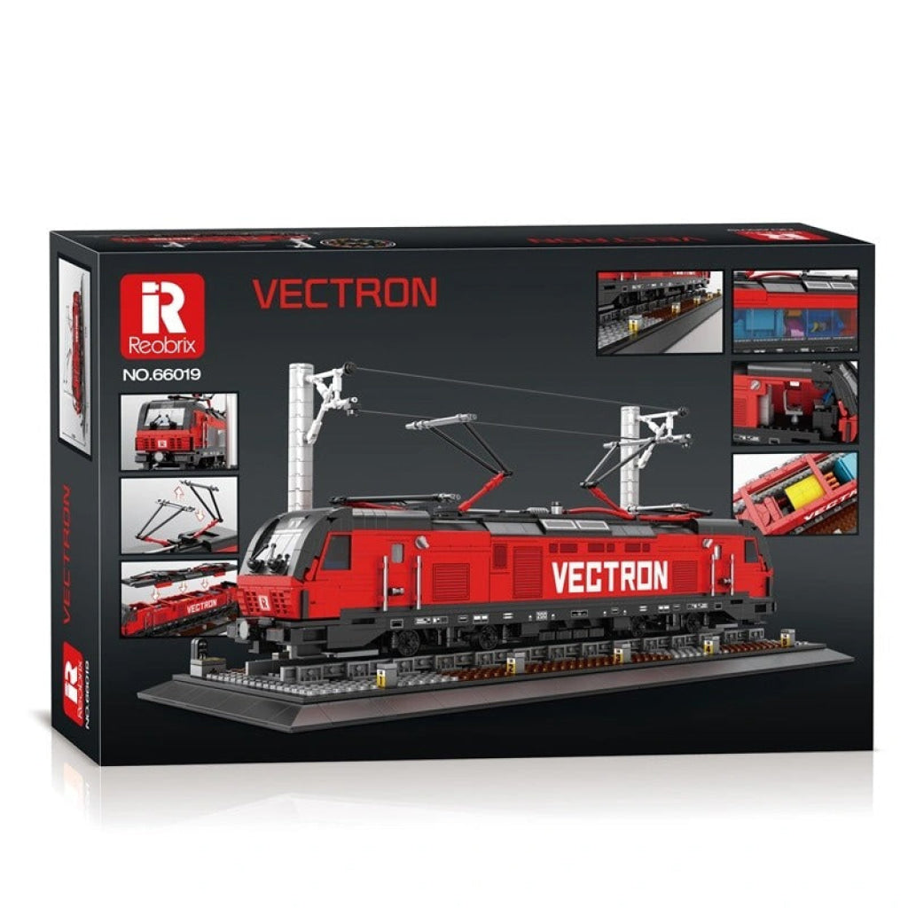 Reobrix Vectron European Electric Passenger Train 66019 - Reobrix